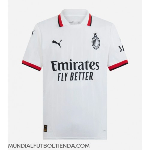 Camiseta AC Milan Segunda Equipación Replica 2024-25 mangas cortas